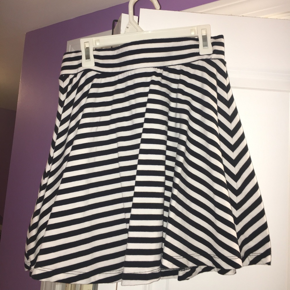 H&M Striped Skirt